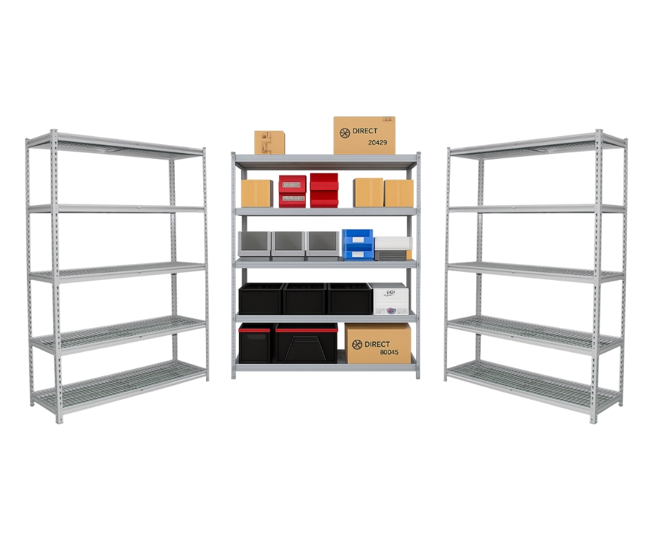 3 Bay shelving deal 1 details